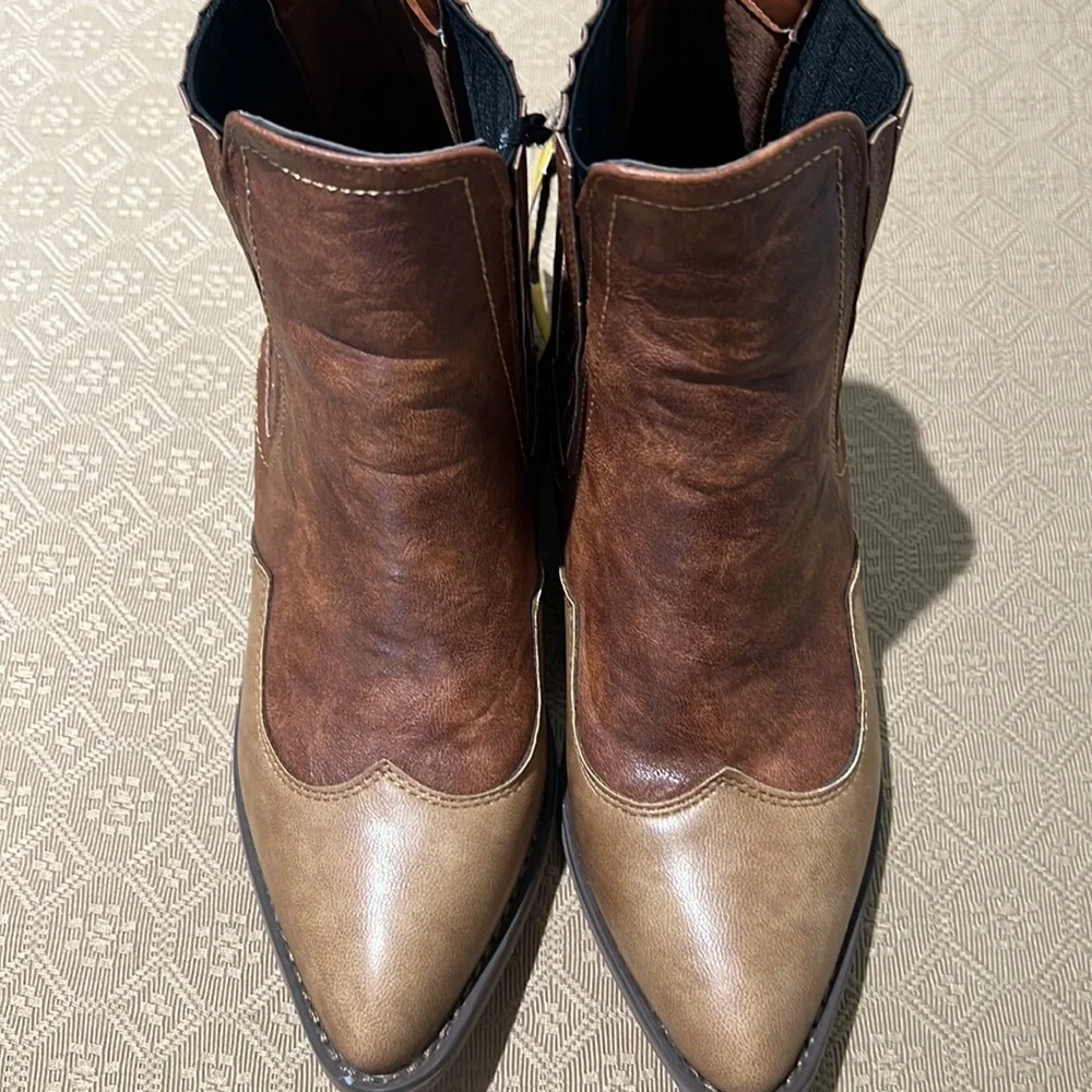 Tan seven7 boots - Picture 3 of 6